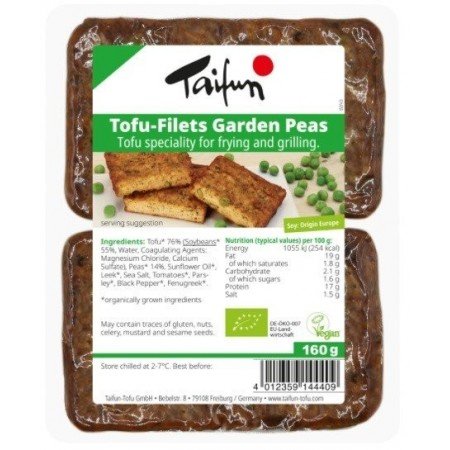 Kotleciki tofu z groszkiem BIO 160 g - TAIFUN