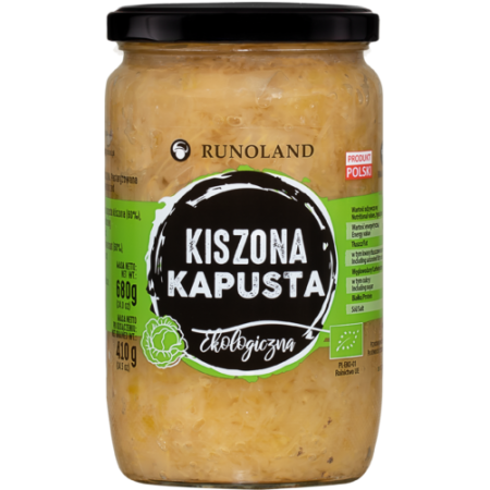 KAPUSTA KISZONA BIO 680 g (410 g)  - RUNOLAND