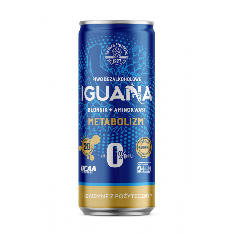 PIWO BEZALKOHOLOWE METABOLIZM 330 ml (PUSZKA) - IGUANA