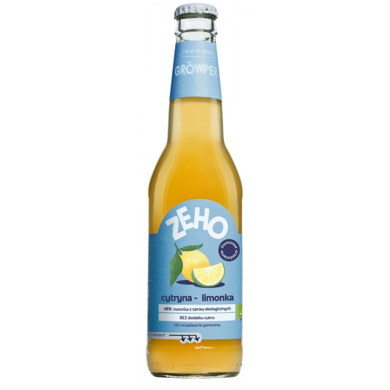 Lemoniada cytryna-limonka BIO 330 ml - ZEHO