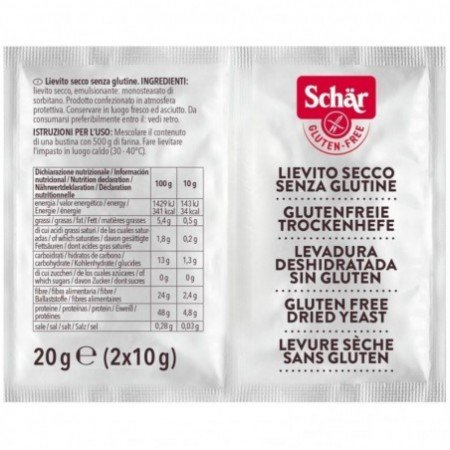 Lievito- drożdże suche BEZGL. 20 g - SCHAR