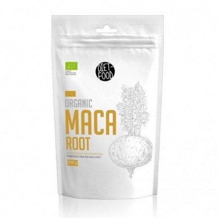 Maca sproszkowana BIO 200 g - DIET FOOD