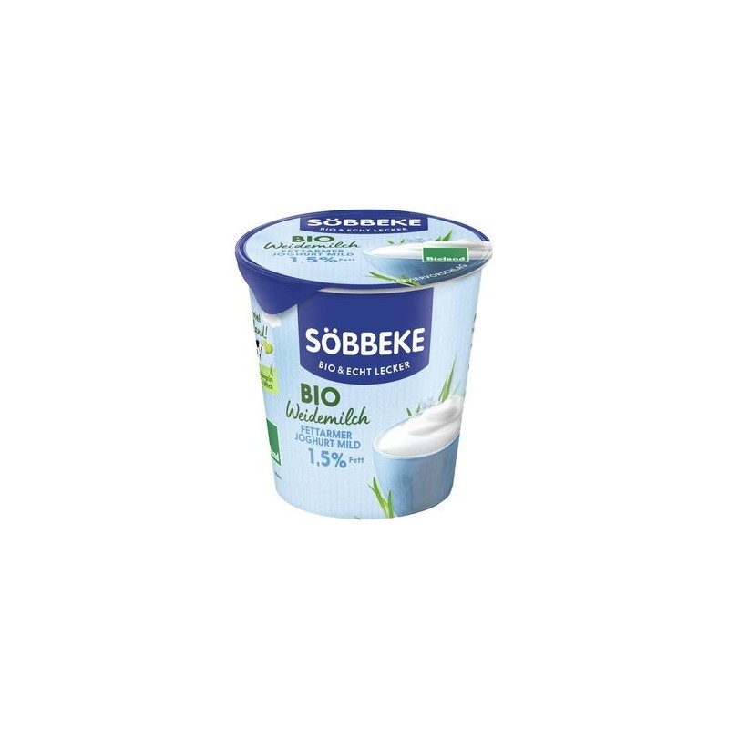 JOGURT NATURALNY 1,5 % BIO 150 g - SOBBEKE