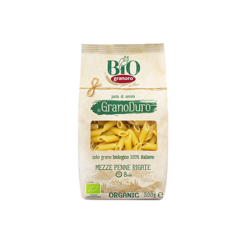 Makaron mezze penne rigate BIO 500 g - GRANORO