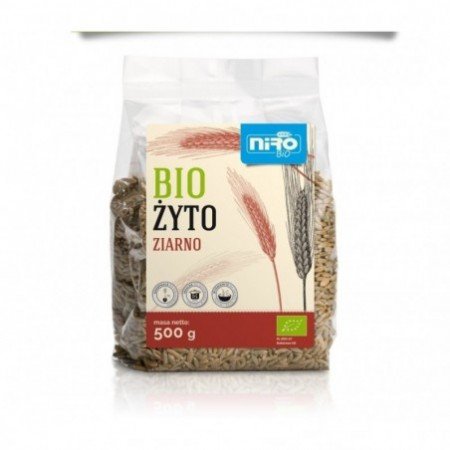 ŻYTO (ZIARNO) BIO 500 g - NIRO