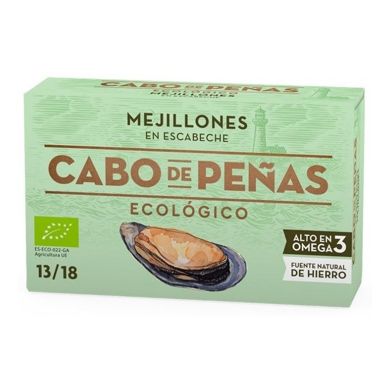 Małże marynowane BIO 111 g - CABO DE PENAS