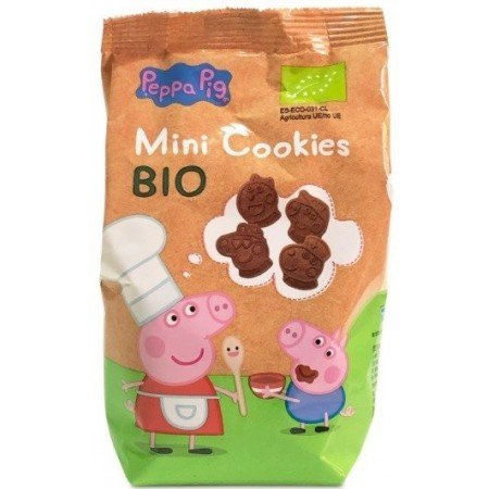 Mini ciastka kakaowe dla dzieci Świnka Peppa BIO 100 g - ŚWINKA PEPPA