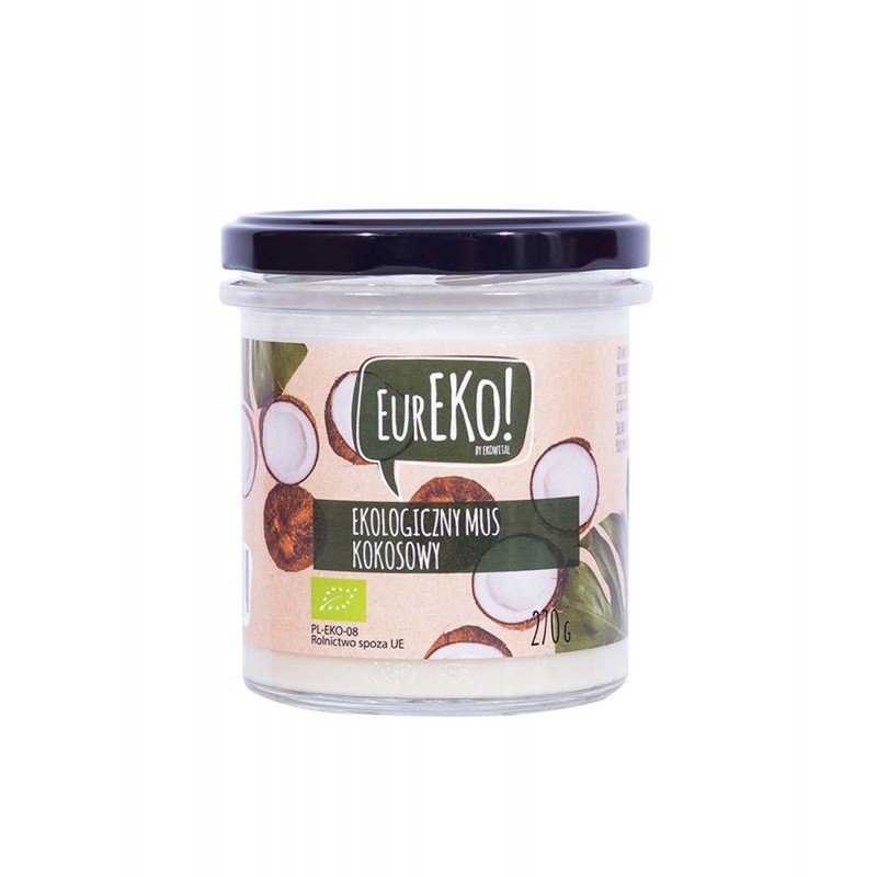 Mus kokosowy BIO 270 g - EUREKO