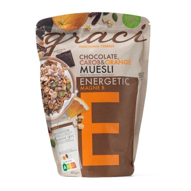 Musli funkcjonalne Energetic Magne B 400 g - GRACI