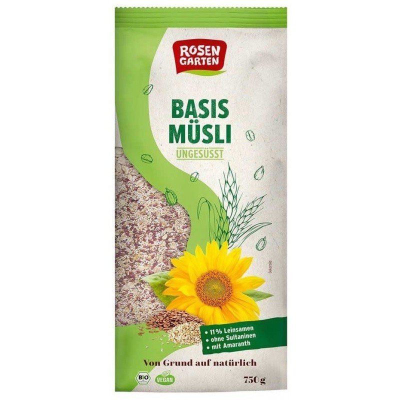 Musli z amarantusem BIO 750 g - ROSENGARTEN