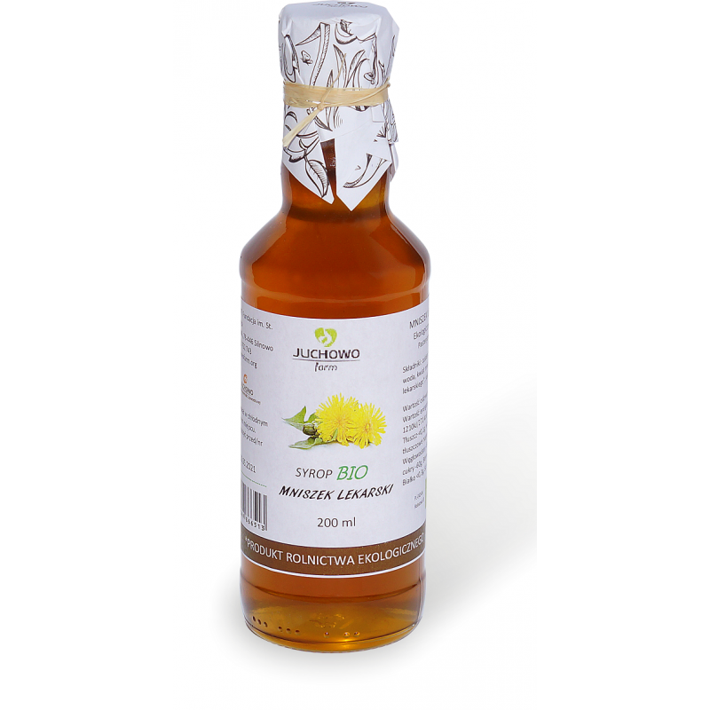 SYROP Z MNISZKA LEKARSKIEGO BIO 200 ml - JUCHOWO