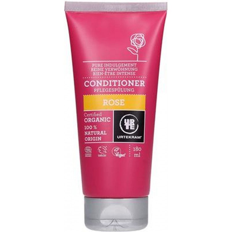 Odżywka do włosów różana BIO 180 ml - URTEKRAM