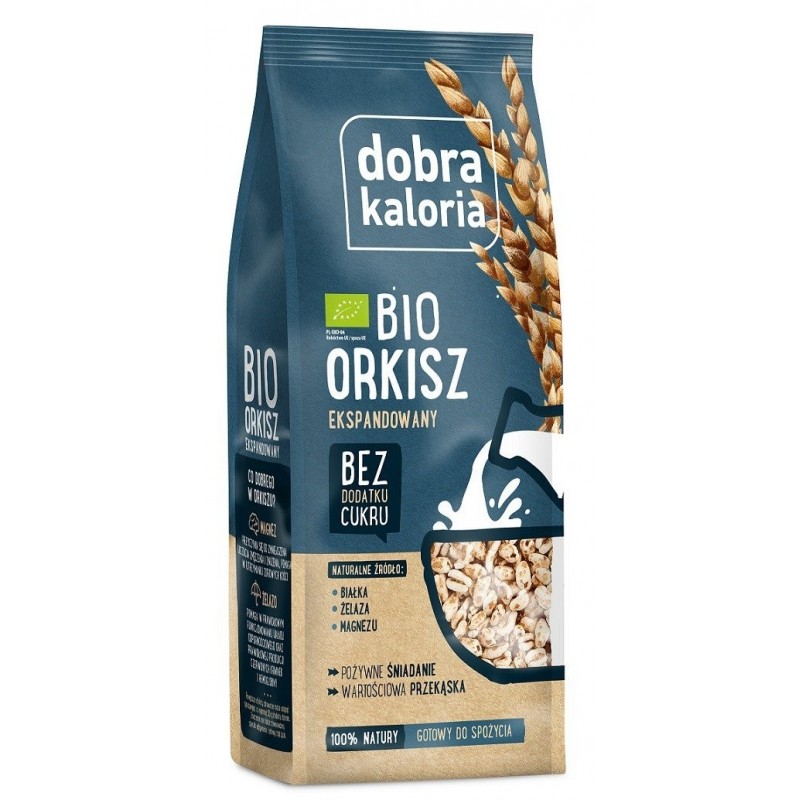 Orkisz ekspandowany BIO 100 g - DOBRA KALORIA