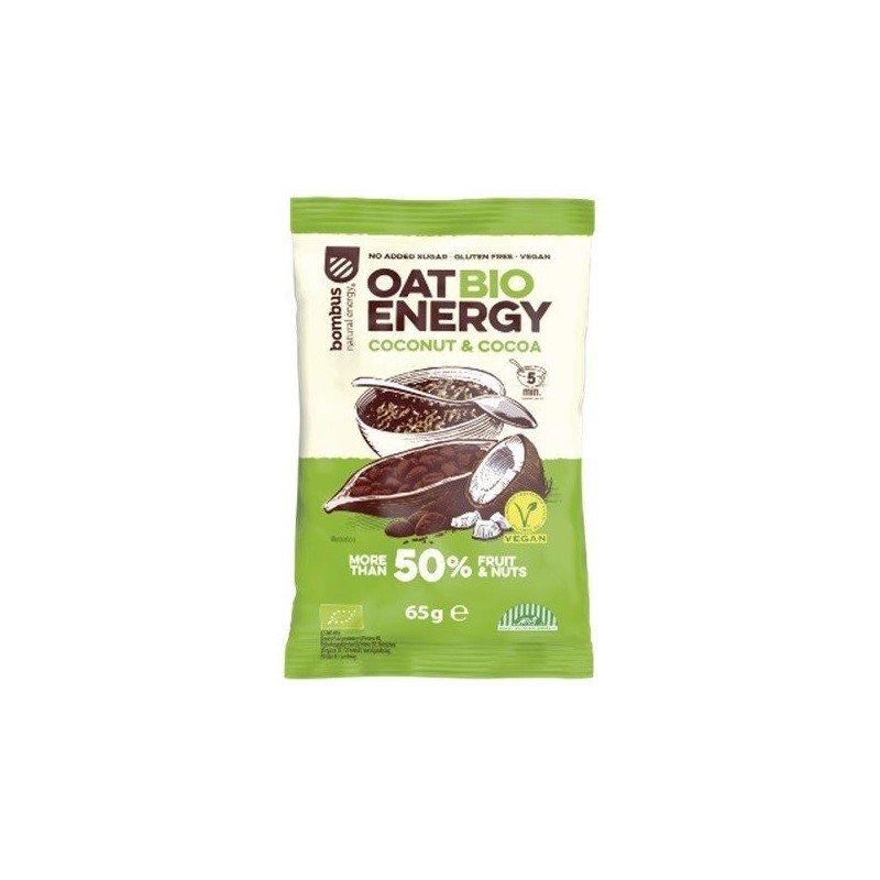 Owsianka kokos- kakao BEZGL. BIO 65 g - BOMBUS BIO