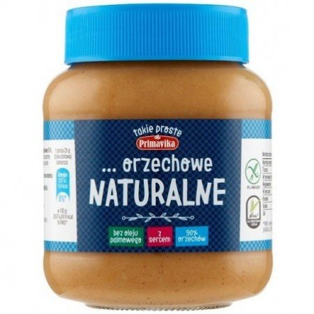 Pasta naturalna Peanut Butter 350 g - PRIMAVIKA