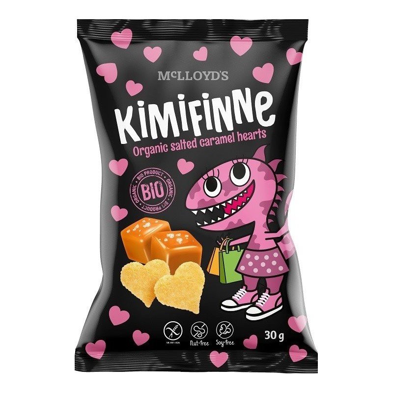 Chrupki kukurydziane o smaku słonego karmelu BEZGL. BIO 30 g