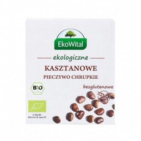 Pieczywo chrupkie kasztanowe BEZGL. BIO 100 g - EKOWITAL