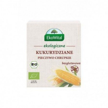 Pieczywo chrupkie kukurydziane BEZGL. BIO 100 g - EKOWITAL