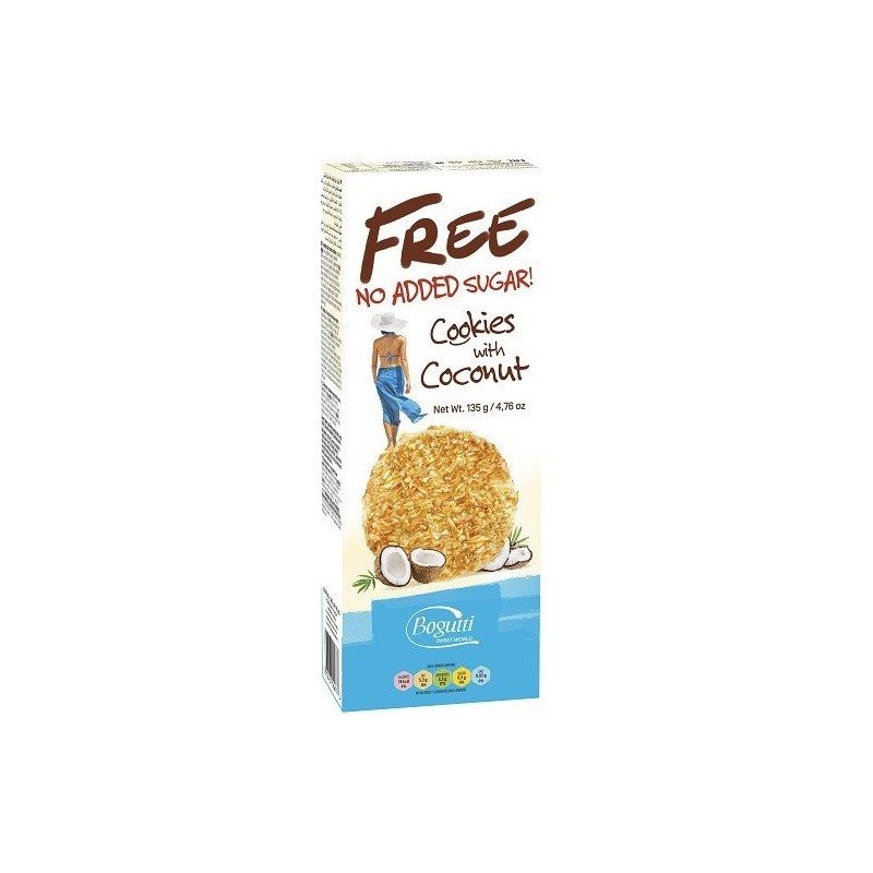Ciasteczka z kokosem B/C 135 g