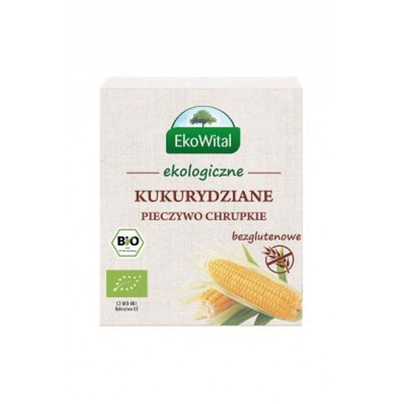 Pieczywo chrupkie kukurydziane BEZGL. BIO 100 g - EKOWITAL