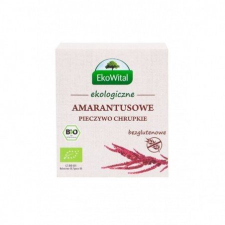 Pieczywo chrupkie z amarantusem BEZGL. BIO 100 g - EKOWITAL