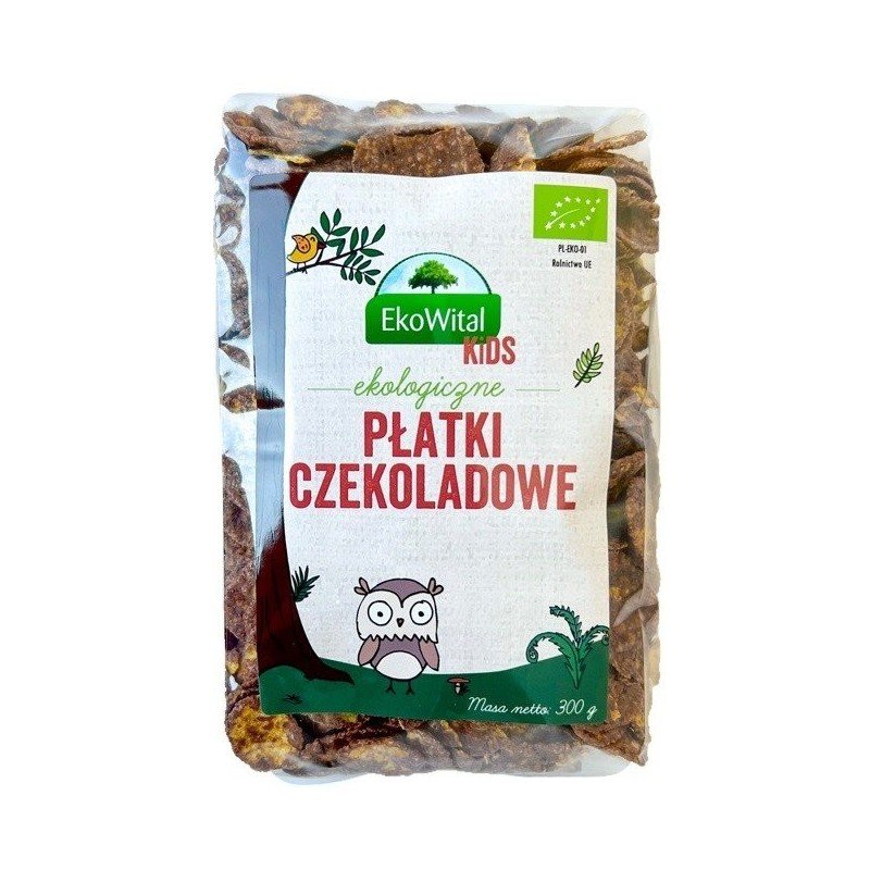 Płatki czekoladowe BIO 300 g - EKOWITAL