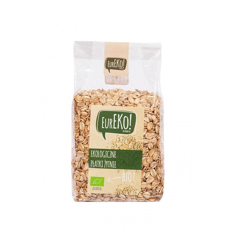 Płatki żytnie BIO 300 g - EUREKO