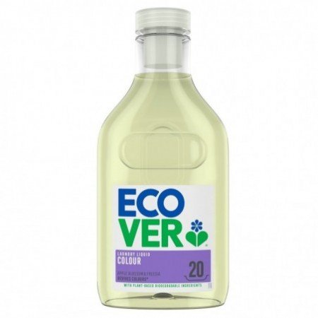 Płyn do prania tkanin kolorowych Apple Blossom & Freesi 1000ml - ECOVER