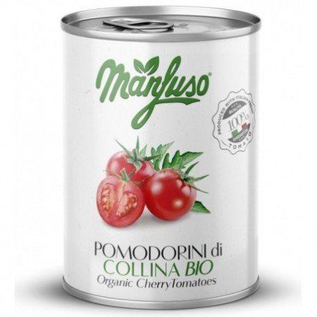 Pomidory cherry BIO 400 g/ 240 g - MANFUSO