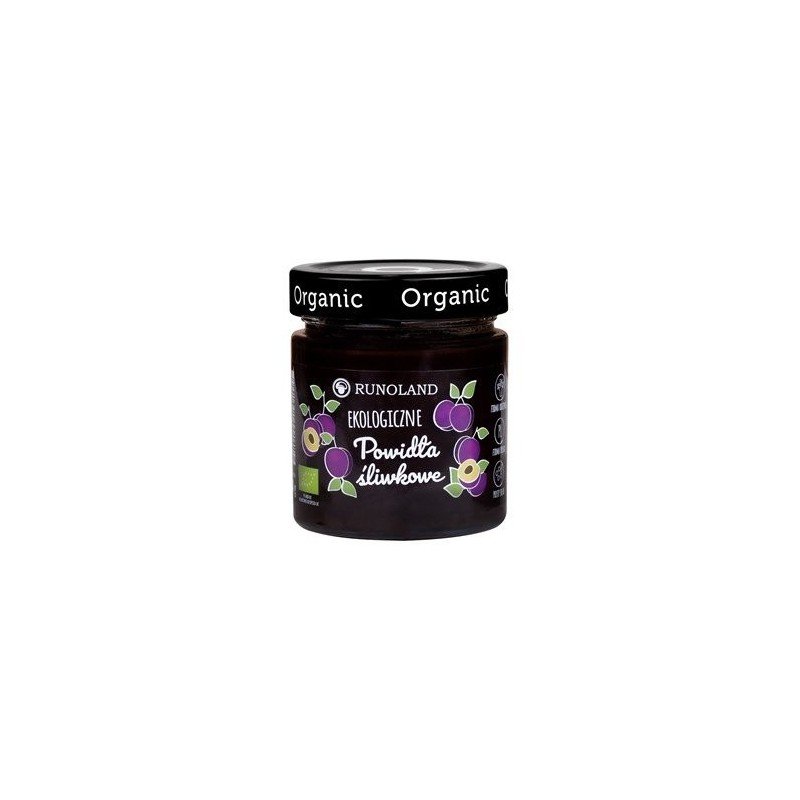 Powidła śliwkowe BIO 230 g - RUNOLAND