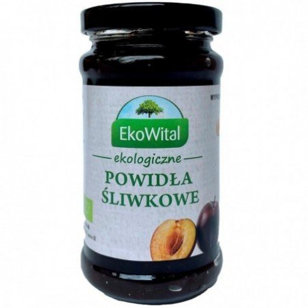 Powidła śliwkowe BIO 250g - EKOWITAL