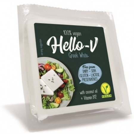 Roślinna alternatywa sera białego- kostka 200 g - HELLO-V