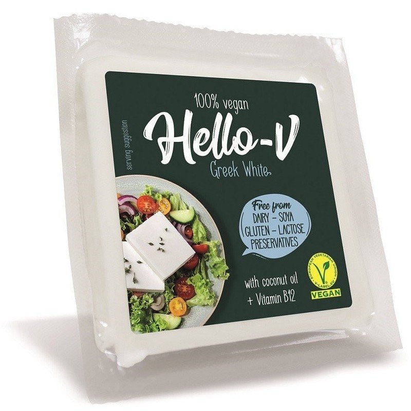 Roślinna alternatywa sera białego- kostka 200 g - HELLO-V