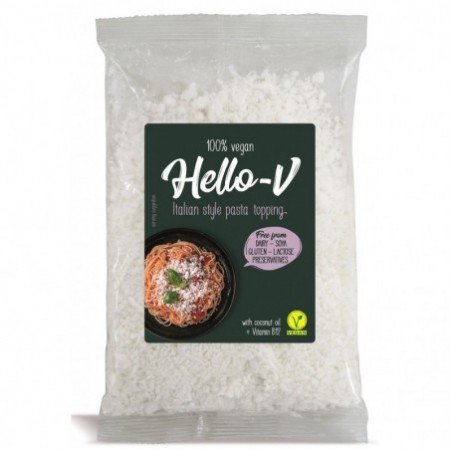 Roślinna alternatywa sera tartego- posypka 200 g - HELLO-V