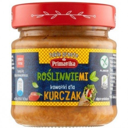 Roślinnie Mi kawałki a'la kurczak 160 g - PRIMAVIKA