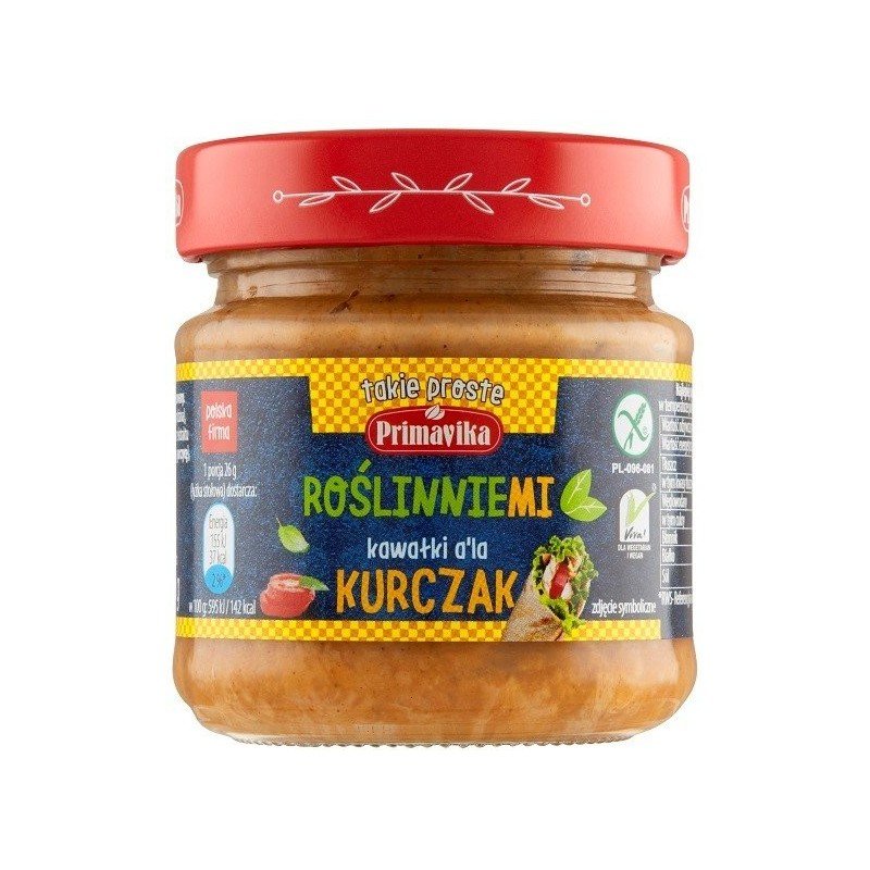 Roślinnie Mi kawałki a'la kurczak 160 g - PRIMAVIKA