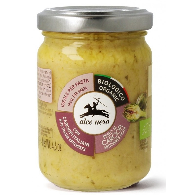 PESTO Z KARCZOCHA BIO 130 g - ALCE NERO