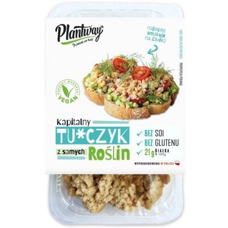 Roślinny Tuńczyk 150 g - PLANTWAY