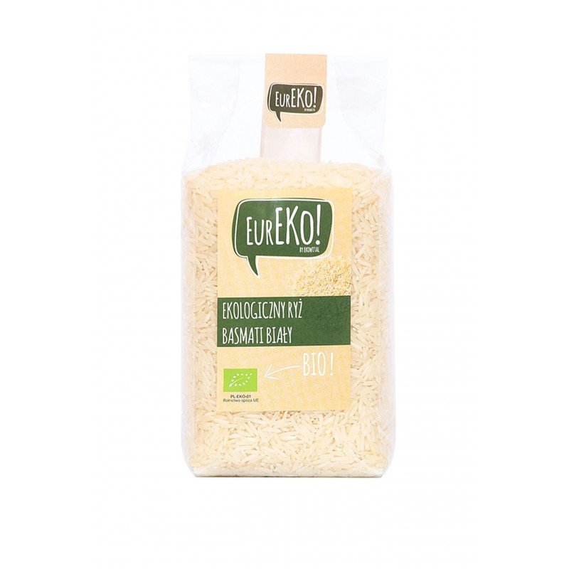 Ryż basmati biały BIO 500 g - EUREKO