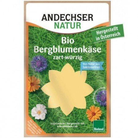 Ser bergblumenkaese w plastrach 50% tł. BIO 125 g - ANDECHSER