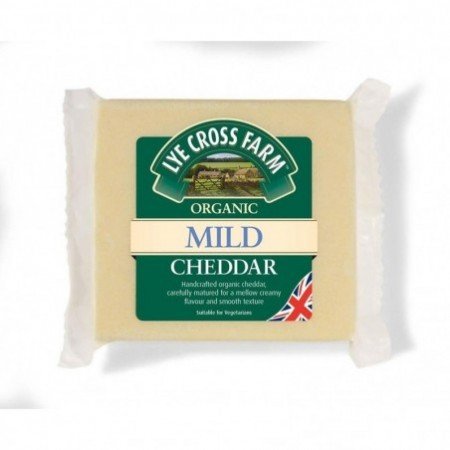 Ser Cheddar łagodny, dojrzewający 3-5 miesięcy BIO 200 g - LYE CROSS FARM