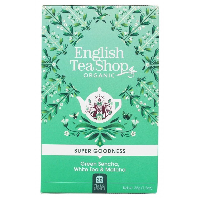 Herbata  zielona Sencha,biała i matcha (20x1,75) BIO 35 g