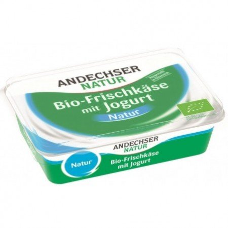 Serek kremowy naturalny 65% tł. BIO 175 g - ANDECHSER