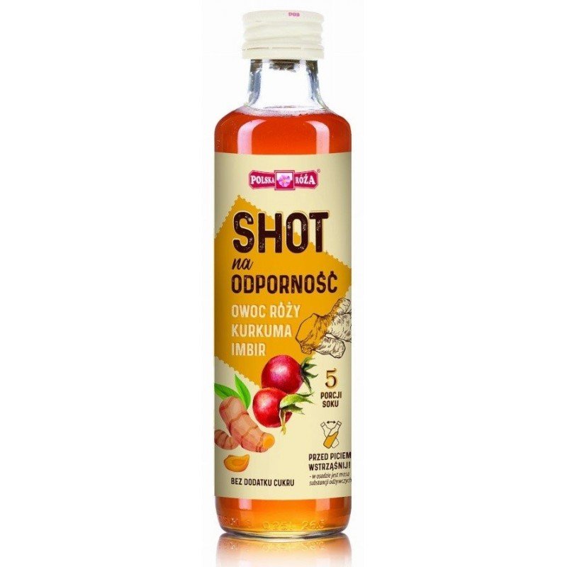 SHOT na odporność 250 ml - POLSKA RÓŻA