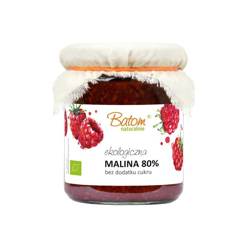 MALINA 80 % BIO 260 g - BATOM