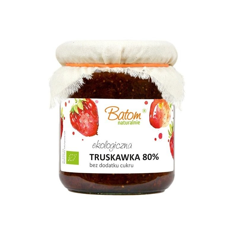 TRUSKAWKA 80 % BIO 260 g - BATOM