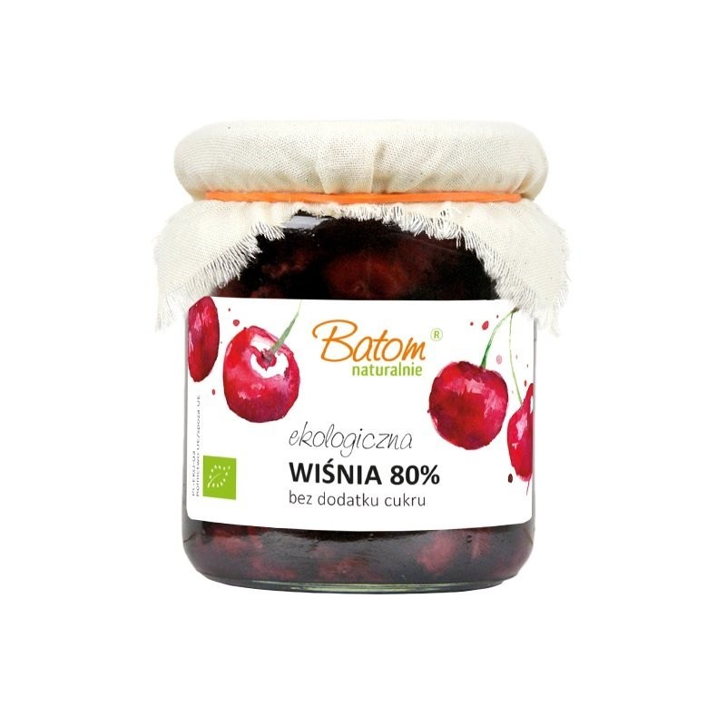 WIŚNIA 80 % BIO 260 g - BATOM