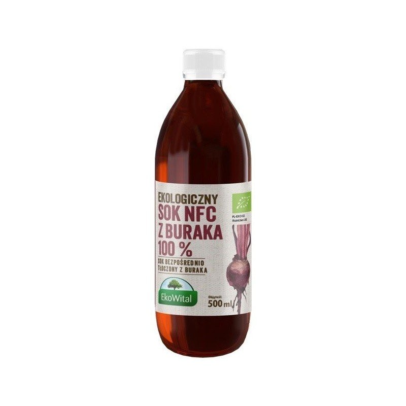 Sok z buraków NFC 100% BIO 500ml - EKOWITAL