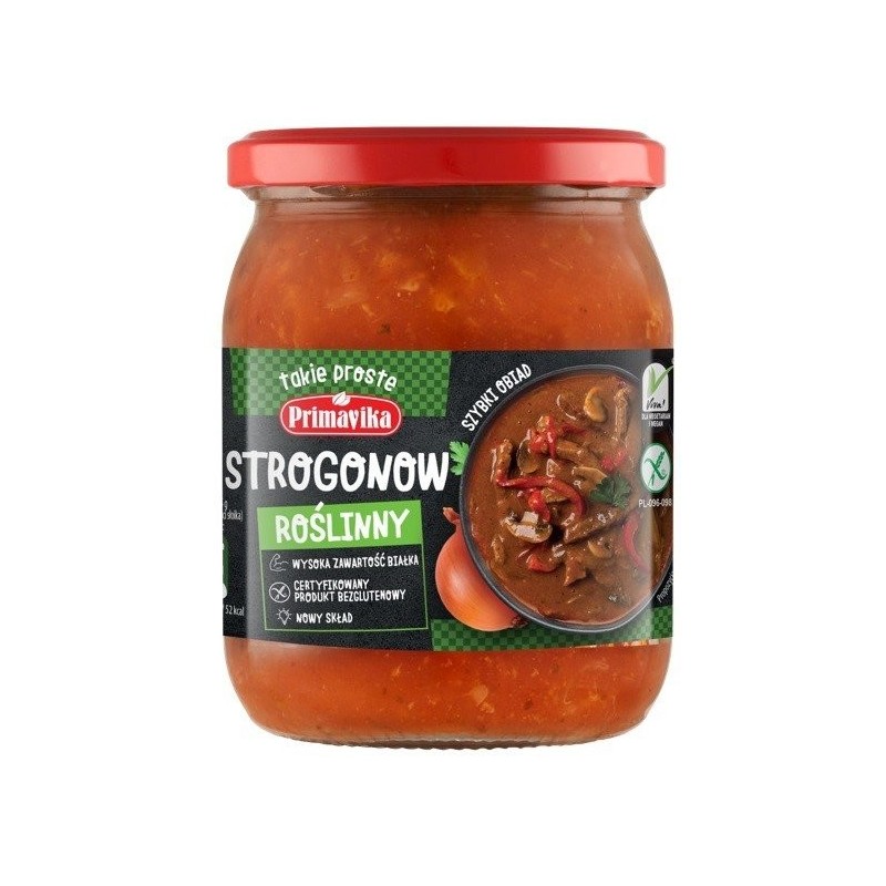 Strogonow roślinny 470 g - PRIMAVIKA