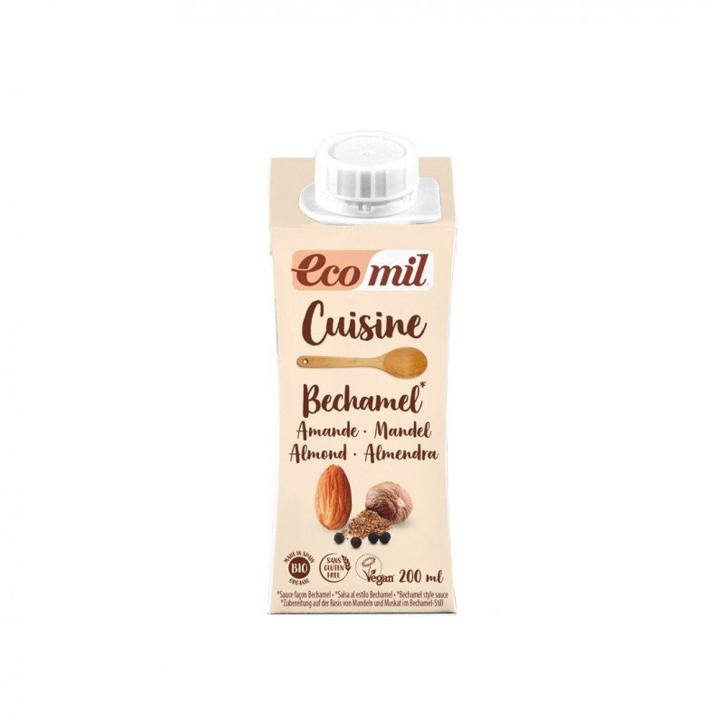 Krem do gotowania z migdałów bechamel BEZGL. BIO 200 ml